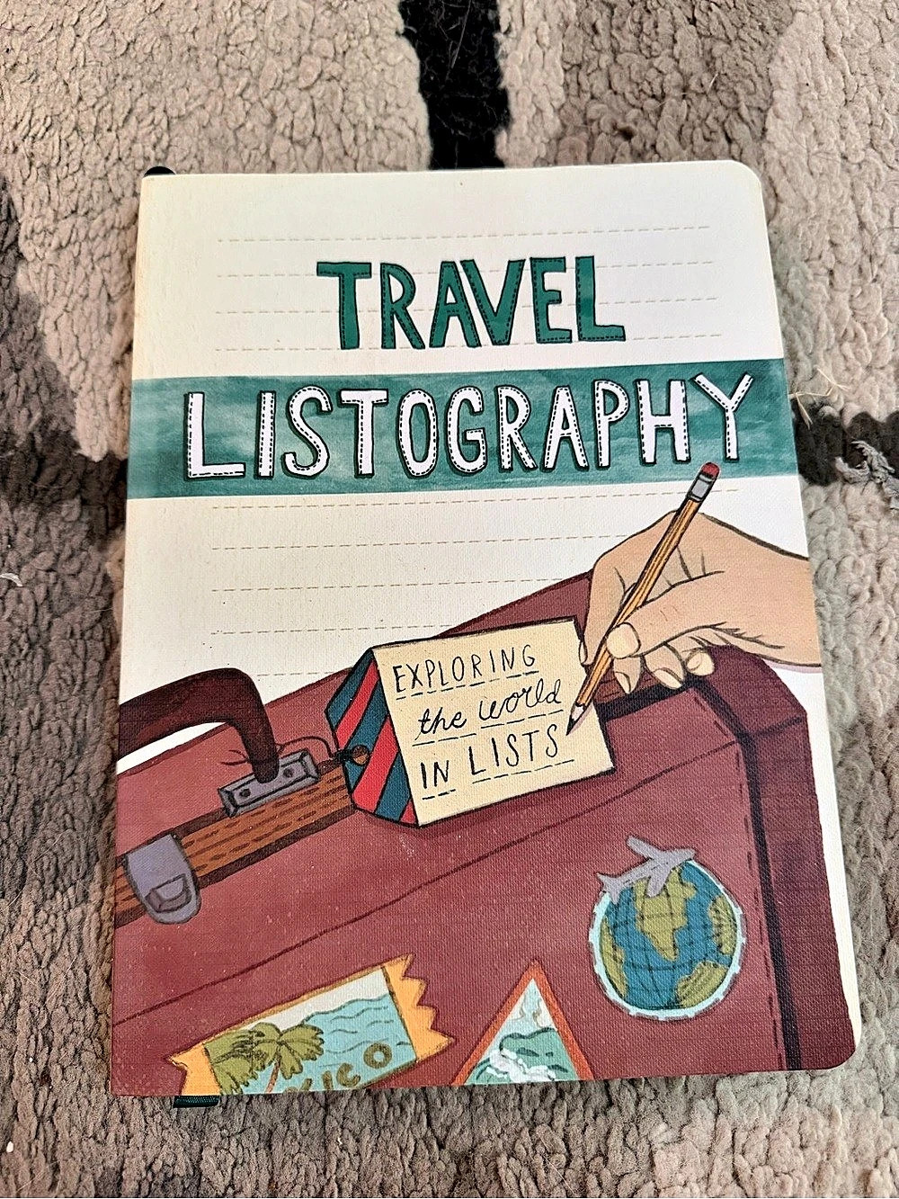 Travel Listography Travel Journal - brand New